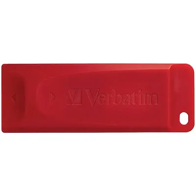 Verbatim 97005 Store &#039;N&#039; Go Usb Flash Drive, Red (64B)