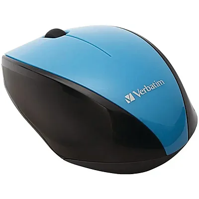 Verbatim 97993 Wireless Multi-Trac Blue Led Optical Mouse (Blue)