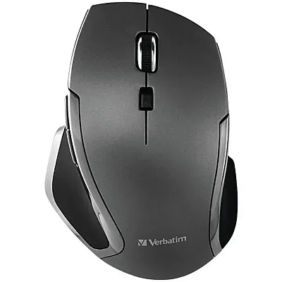 Verbatim 98621 Wireless Notebook 6-Button Deluxe Blue Led Mouse 