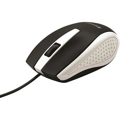 Verbatim 99740 Corded Notebook Optical Mouse (White)