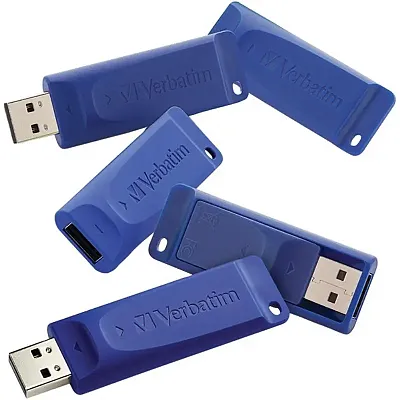 Verbatim(R) 99810 16Gb Usb Flash Drive, 5 Pk