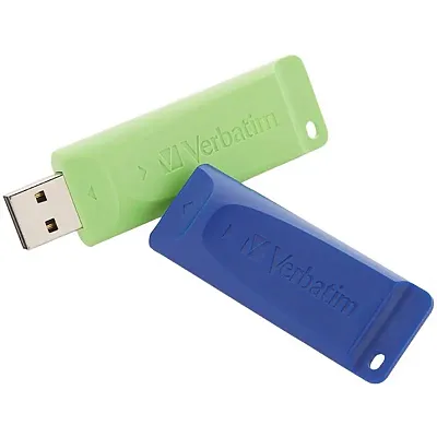 Verbatim 99812 64Gb Store &#039;N&#039; Go Usb Flash Drive, 2 Pk