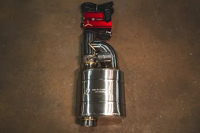 VALVETRONIC UVM76MMX1 Universal Valved Muffler Kit