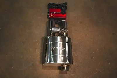 VALVETRONIC UVM76OUTX1 Valved Muffler Kit 76Mm Dualout X1