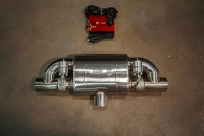 VALVETRONIC UVM76YLEX1 Valved Muffler Kit 76Mm Tstyle