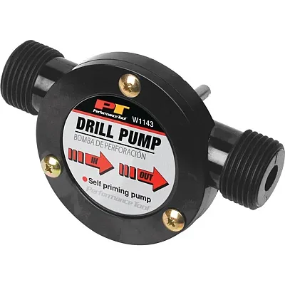 Performance Tool Liquid Transfer Pump For Corded/Cordless Drills