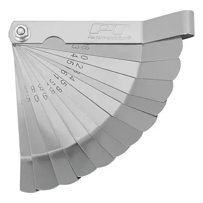 Performance Tool 12-Blade Tappet Gauge