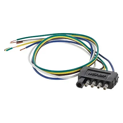 WESBAR 702405 5-Flat Trailer End Connector 18&#039; W
