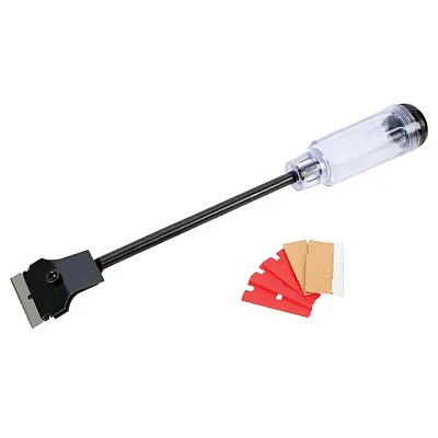 Performance Tool 12&quot; Extended Razor Scraper With Blades