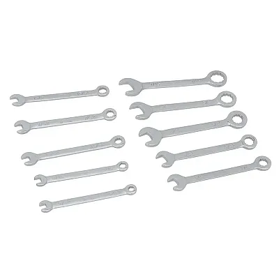 Performance Tool Sae Mini Ignition Wrench Set (10 Piece)