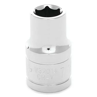 Performance Tool 1/2" Drive 6-Point Sae 7/16" Socket