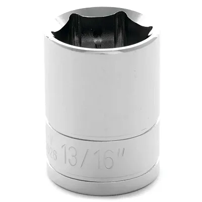 Performance Tool 1/2" Drive 6-Point Sae 13/16" Socket