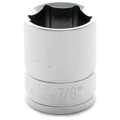 Performance Tool 1/2" Drive 6-Point Sae 7/8" Socket