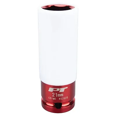 Performance Tool 1/2" Drive 21Mm Thin Wall Socket