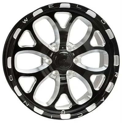 WELD RACING 980265 F58 17X9 5X5.0Bs 4.5Bs
