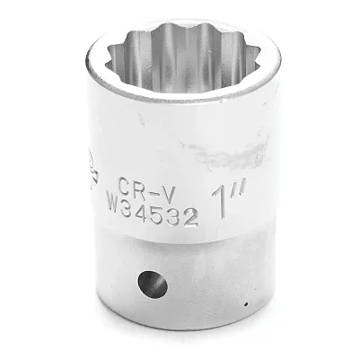 Performance Tool 3/4" Drive 1" 12-Point Sae Standard Socket