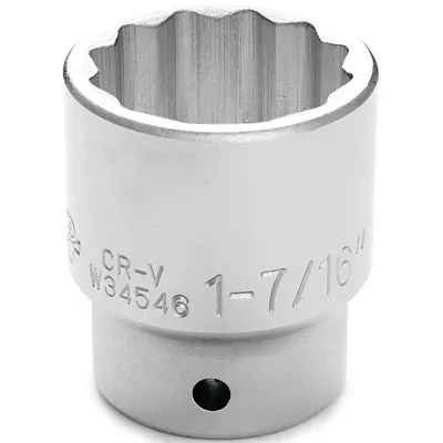 Performance Tool 3/4" Drive 1-7/16" 12-Point Sae Socket