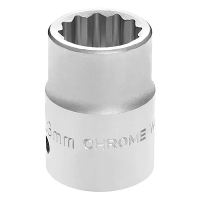 Performance Tool 3/4" Drive 23Mm 12-Point Metric Standard Socket