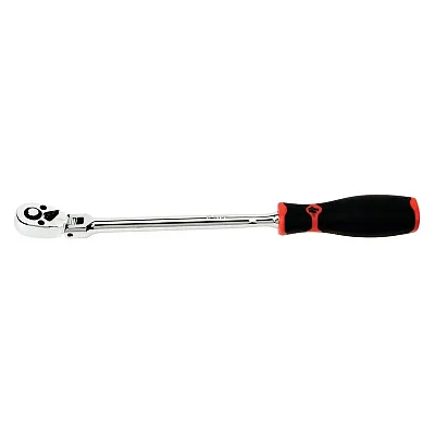 Performance Tool 1/4" Drive Flex Head Long Ratchet 12" Length