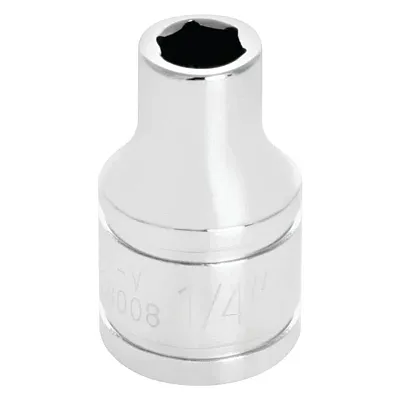 Performance Tool 3/8" Drive 1/4" Sae 6-Point Socket
