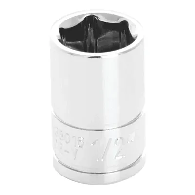 Performance Tool 3/8" Drive 1/2" Sae 6-Point Socket