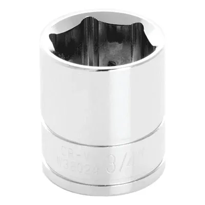Performance Tool 3/8" Drive 3/4" Sae 6-Point Socket