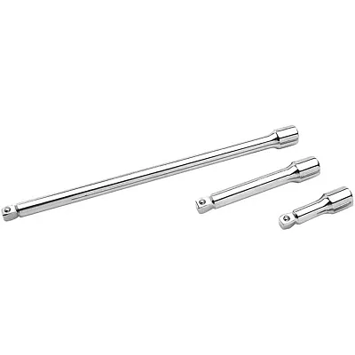 Performance Tool 3/8" Drive Wobble Extension Set (3-Piece Set)