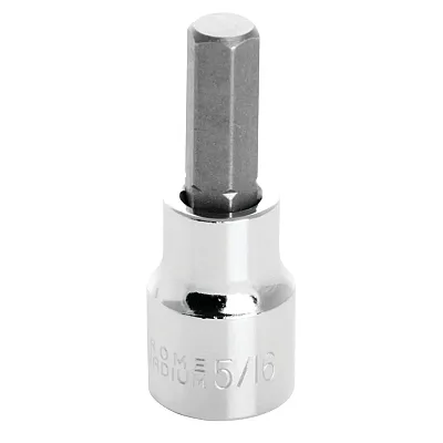 Performance Tool 5/16" Hex Bit Socket Set 3/8" Drive
