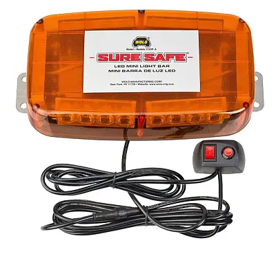 WOLO 3720PA Sure Safe 3Led Warn Light Lo Prof
