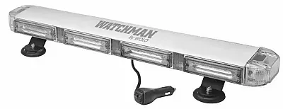 WOLO 7829MPAC Watchman Led Mini Bar Warn Amber/Cl