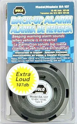 WOLO BA107 Back Up Alarm Heavy Duty