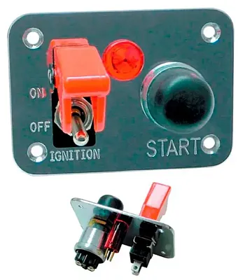 WIRTHCO 20280 Polished Aluminum Start/I
