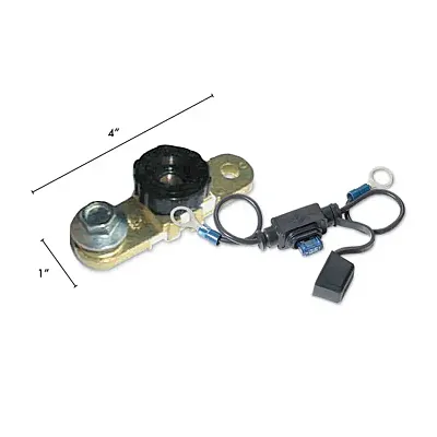 WIRTHCO 20310 Knb Btry Swtch Sde Term W