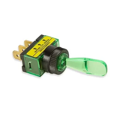 WIRTHCO 20501 Toggle Switch-20A-Green