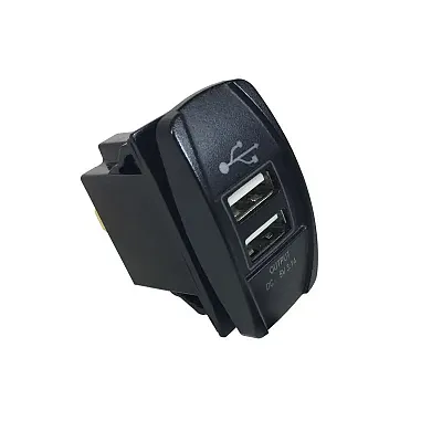 WIRTHCO 20603 Rectangle Dual Usb Port