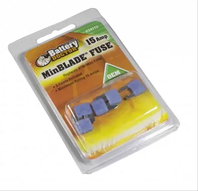 WIRTHCO 24115 Min Blade Fuse-15 Amp