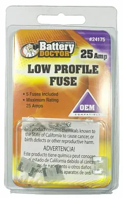 WIRTHCO 24175 Mini-Fuse-25 Amp