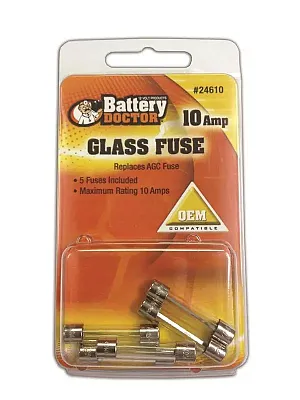 WIRTHCO 2460750 Agc Glass Fuse-7.5 Amp