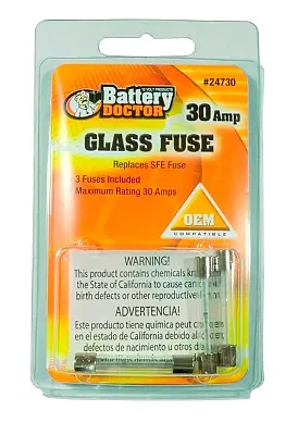 WIRTHCO 24730 Sfe Glass Fuse - 30A