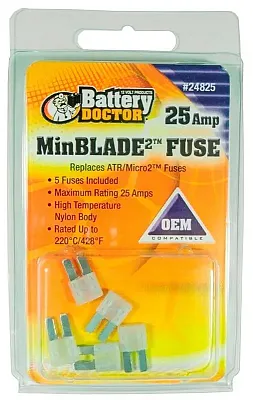 WIRTHCO 24825 Minblade2 Fuse-25A