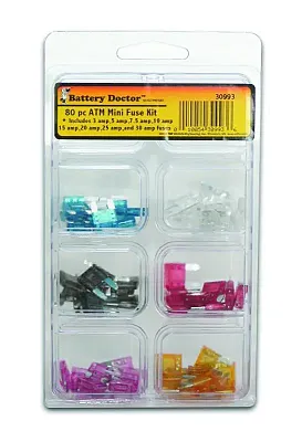 WIRTHCO 30990 Ato/Atc Fuse Kit-80 Pc