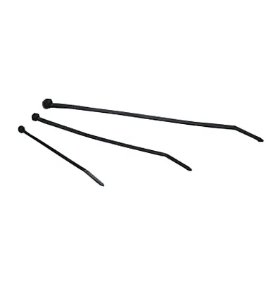 WIRTHCO 80104 Black 4&#039; Cable Tie - Pack Of 100