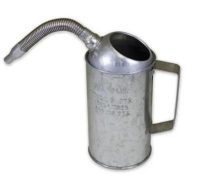 WIRTHCO 94486 Silver 2 Qt Gal Measure Can