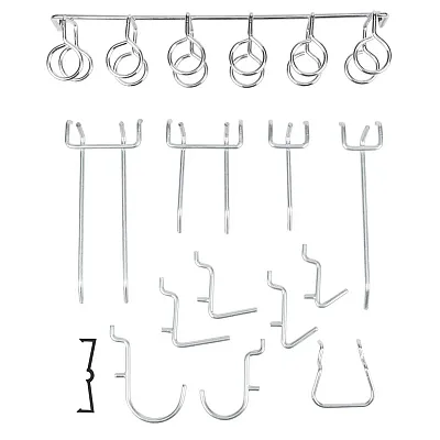 Performance Tool Peg Board Hook Assortment (95 Piece)