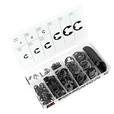 Performance Tool Sae Sizes E-Clip Assortment (300 Piece)