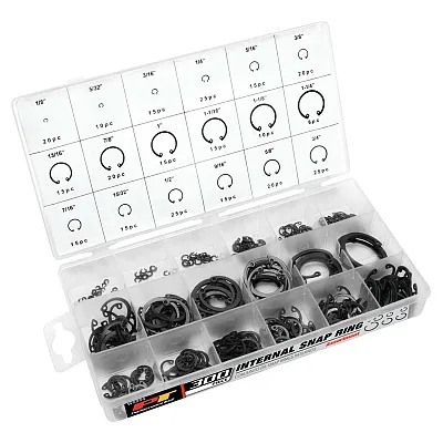 Performance Tool Sae Internal Snap Ring Assortment Set (300 Piece)