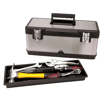 Performance Tools Heavy Duty 20" Steel Tool Box