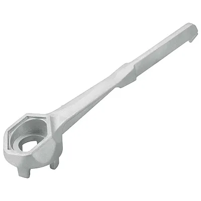 Performance Tool "Non-Spark" Aluminum Bung Wrench - Universal Tool For Safe Drum