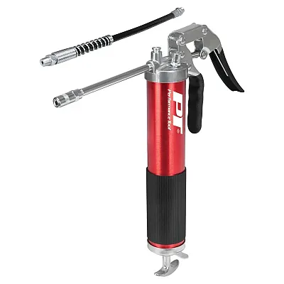 Performance Tool Lightweight Pistol Grip Grease Gun With Anodized Aluminum Barre