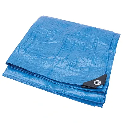 Performance Tool Blue Standard Duty Tarp: 6' X 8'